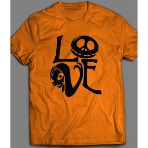 NIGHTMARE BEFORE "LOVE" T-SHIRT CUSTOM